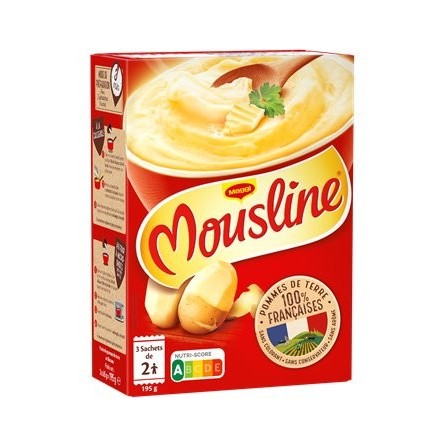 Delivery of Puree Mousline Nature 195g