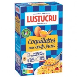 Lustucru Coquillettes aux œufs 250g