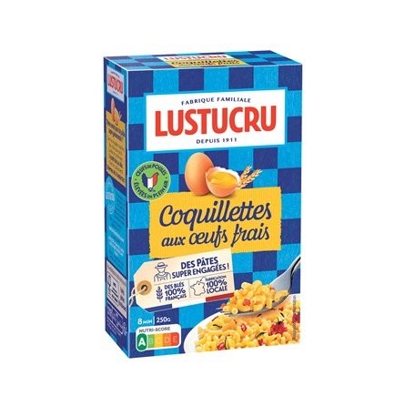 Lustucru Coquillettes with eggs 250g