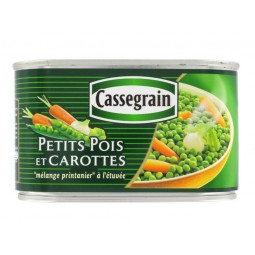 Cassegrain Petits Pois Carottes à l'Étuvée 265g
