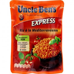 Riz à la méditerranéenne express 2 min, Uncle Ben's (250 g)