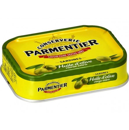Parmentier Sardines Olive Oil 135g