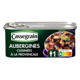 Cassegrain cooked eggplant 185g