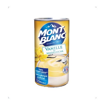 Mont Blanc Vanilla Dessert Cream 570g