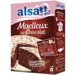 Alsa Préparation Gâteau Moelleux Nature (lot de 2) - chocolatiz
