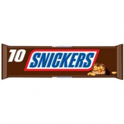 Snikers Chocolate Bars 10 bars 500g