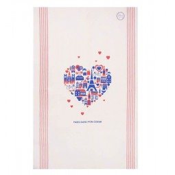 Towel Paris dans mon cœur