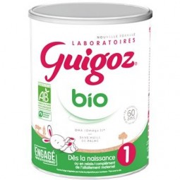 Guigoz Lait dès la naissance Bio 800g