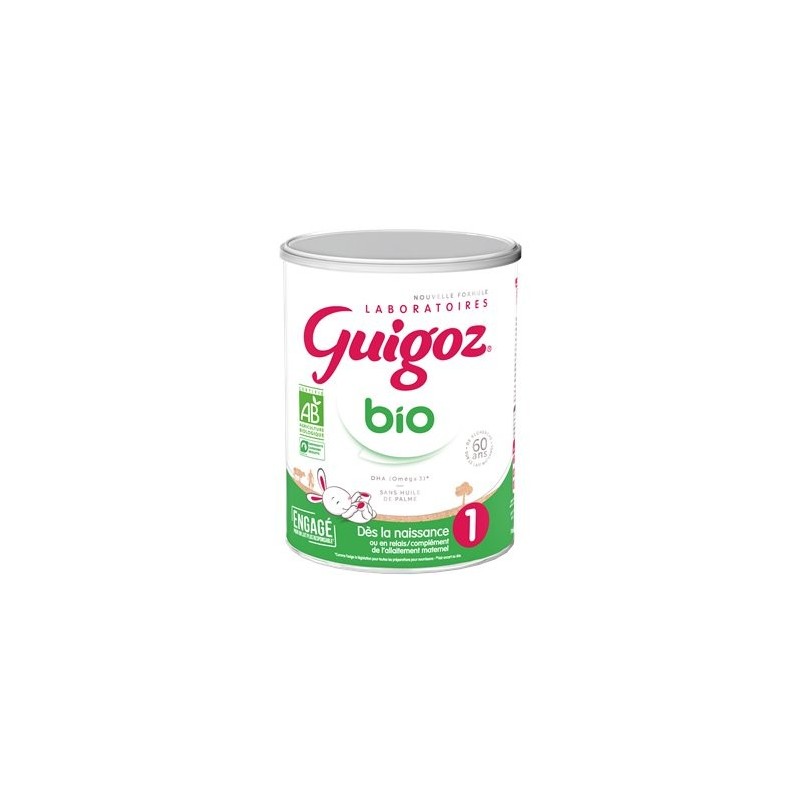 Guigoz Milk from birth Organic 800g