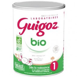 Guigoz Milk from birth Organic 800g