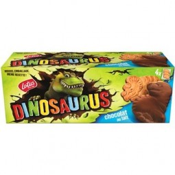 Dinosaurus Lotus Milk Chocolate Cookies 225g