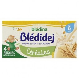 Blédina Blédidej Céréales Dès 6 Mois 4x250ml