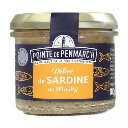 Délice de sardine au whisky Pointe de Penmarc'h 100g