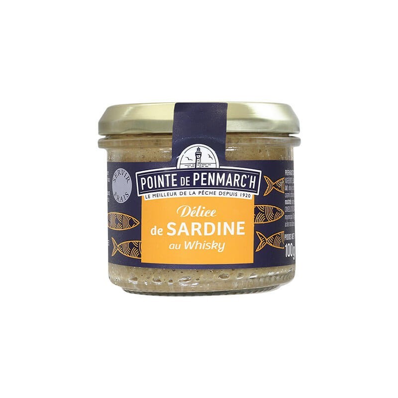 Delicious sardine with whisky Pointe de Penmarc'h 100g