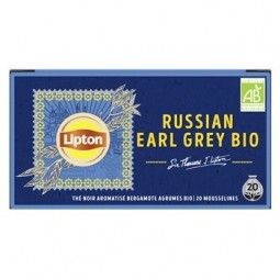 Lipton Russian Earl Grey Tea Bio x20