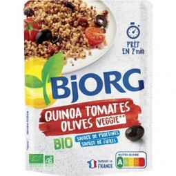 Bjorg Quinoa Tomates Olives 250g