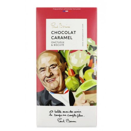 Tablette de chocolat caramel Paul Bocuse 100g