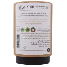 White Kampot Pepper verso 50g