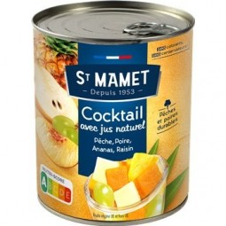 Saint Mamet Fruits au Sirop Cocktail 500g