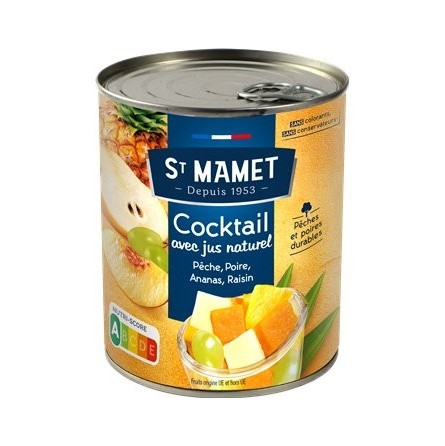 Saint Mamet Fruits au Sirop Cocktail 500g