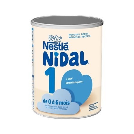 Nestlé Nidal dès la Naissance 800g