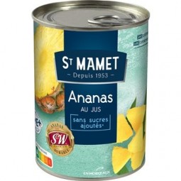 Saint Mamet Ananas au Sirop en Morceaux 345g