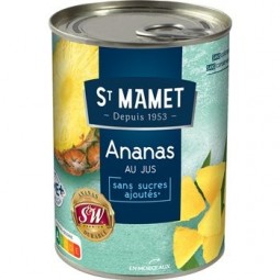 Saint Mamet Pineapple in Syrup in Pieces 345g