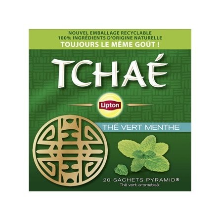 Lipton Thé Vert Tchaé x20