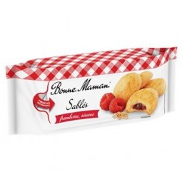 Bonne Maman Raspberry Sesame Shortbread 150g
