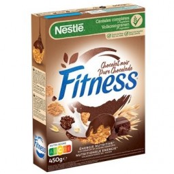 Nestlé Fitness Chocolat Noir 375g