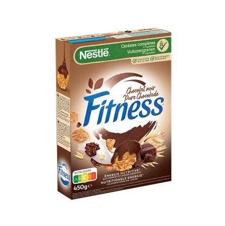 Nestlé Fitness Chocolat Noir 375g