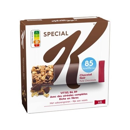 Special K Dark Chocolate Bars x6 129g