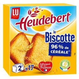 Heudebert Rusks x34 290g