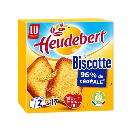 Heudebert Biscottes x34 290g