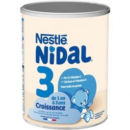 Nestlé Lait Nidal 3eme age 800g