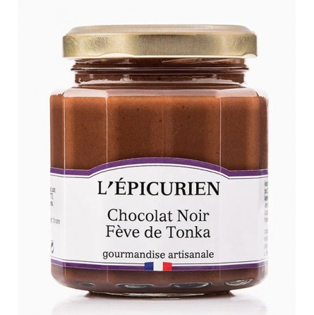 Pâte à tartiner Chocolat Tonka L'Epicurien 120g