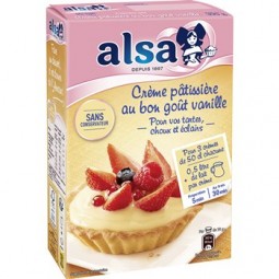 Alsa Préparation pour Crème Anglaise à la Vanille 390g
