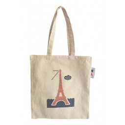 Tote Bag La Seine à Paris Les Parisettes