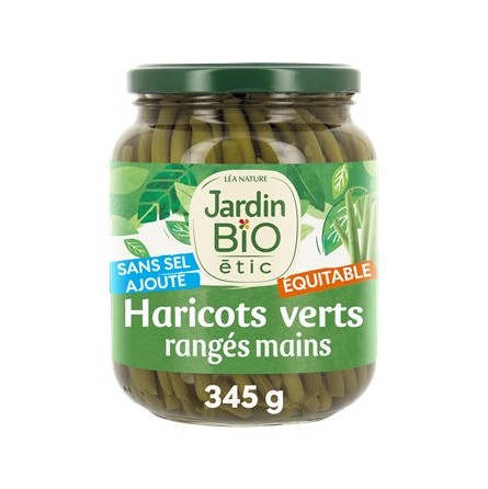 Jardin Bio Haricots Verts 365g