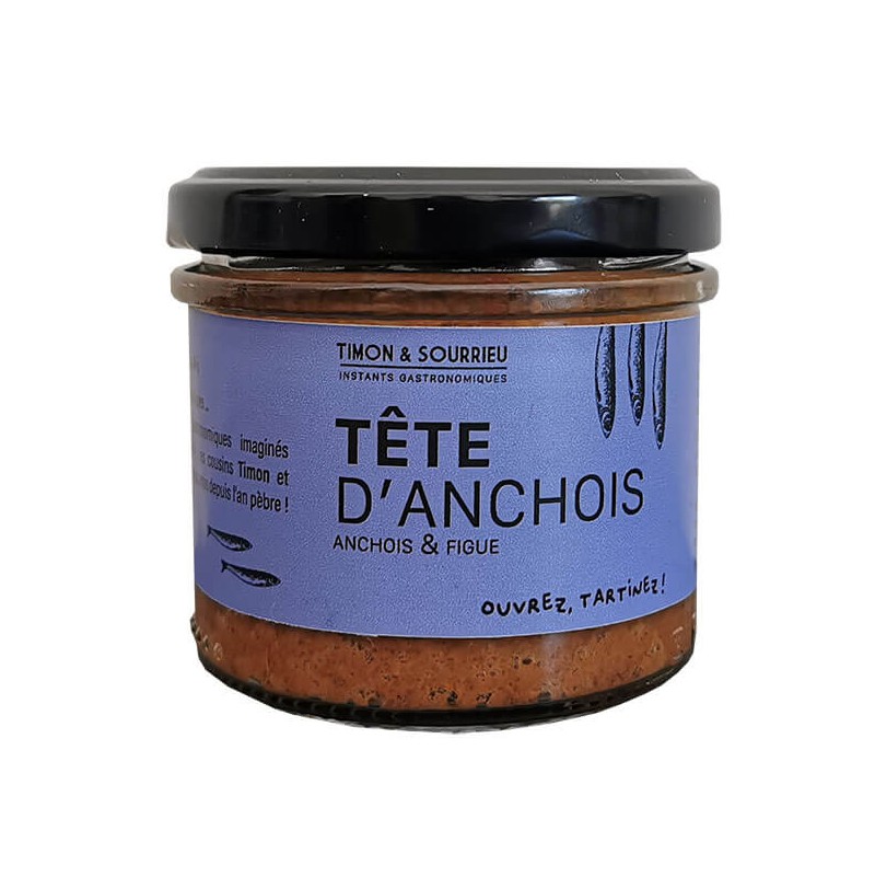 Tête d'Anchois Timon & Sourrieu 100g