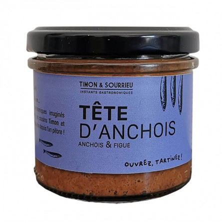 Tête d'Anchois Timon & Sourrieu 100g