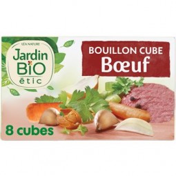 Jardin Bio Beef Broth x8 80g