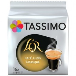 Tassimo Dosettes Long Classique x16 104g