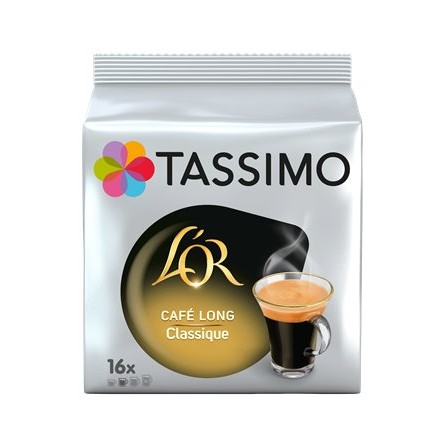 Tassimo Dosettes Long Classique x16 104g