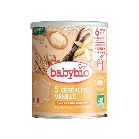 Babybio Vanilla Quinoa from 6 months 220g