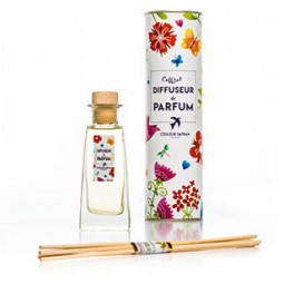 Coffret diffuseur de Parfum Couleur Safran Grasse Fermé