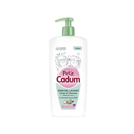 Bébé Cadum Gel Sans Savon Corps et Cheveux 750ML