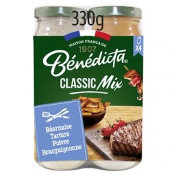 Bénédicta Sauce Classic Mix x4 330g