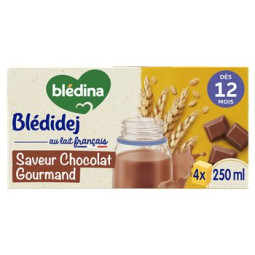 Blédina Blédidej Chocolat Dès 12 Mois 4x250ml