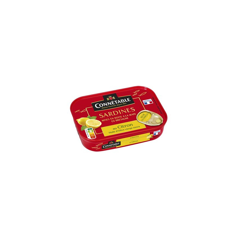 Connetable Sardines in Oil and Lemon 135g